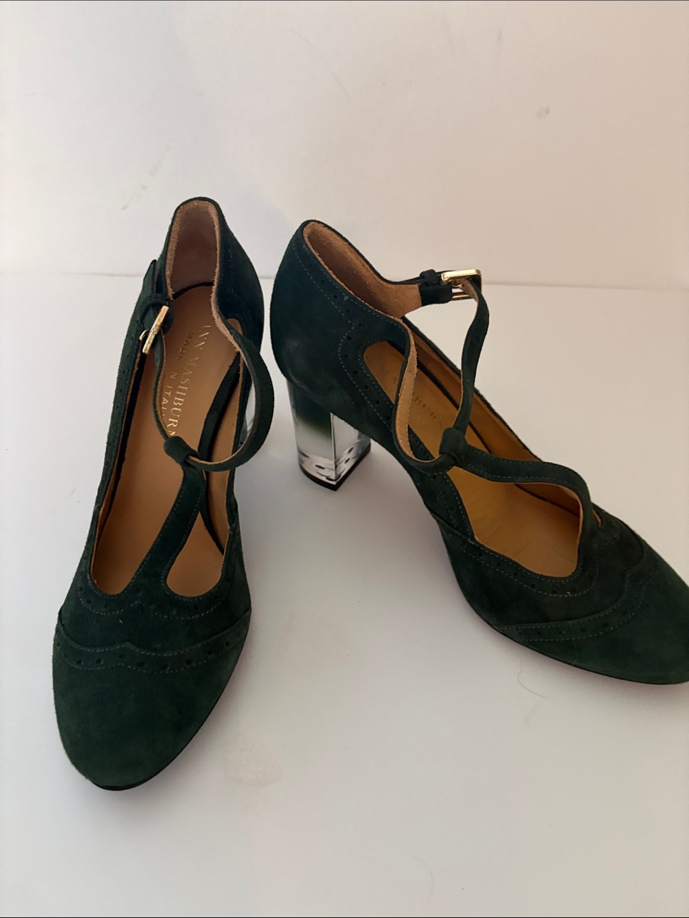 Ann Mashburn Lucite, Acrylic Heels